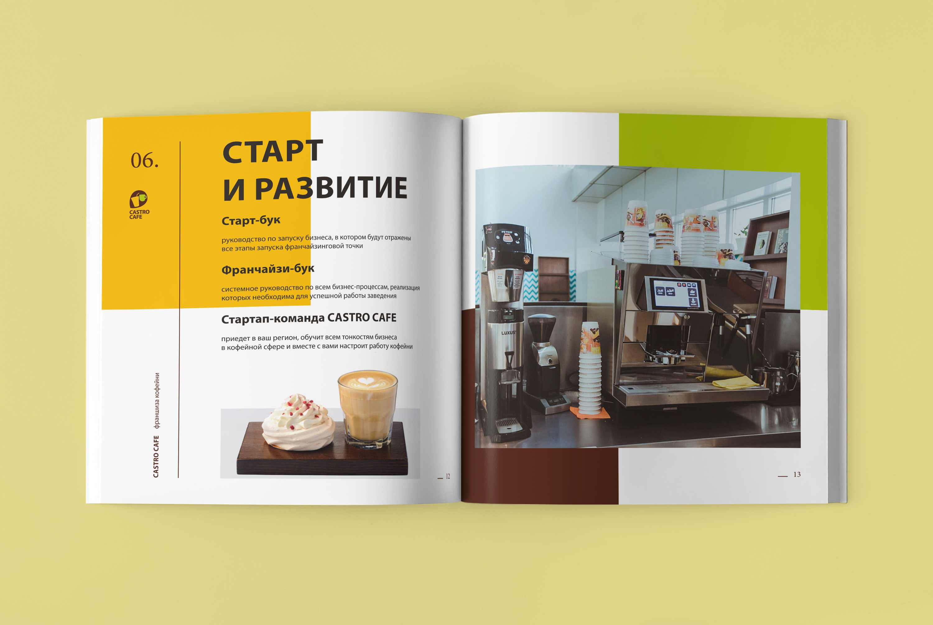 “Castro cafe” (Иркутск) – сеть уютных кофеен.